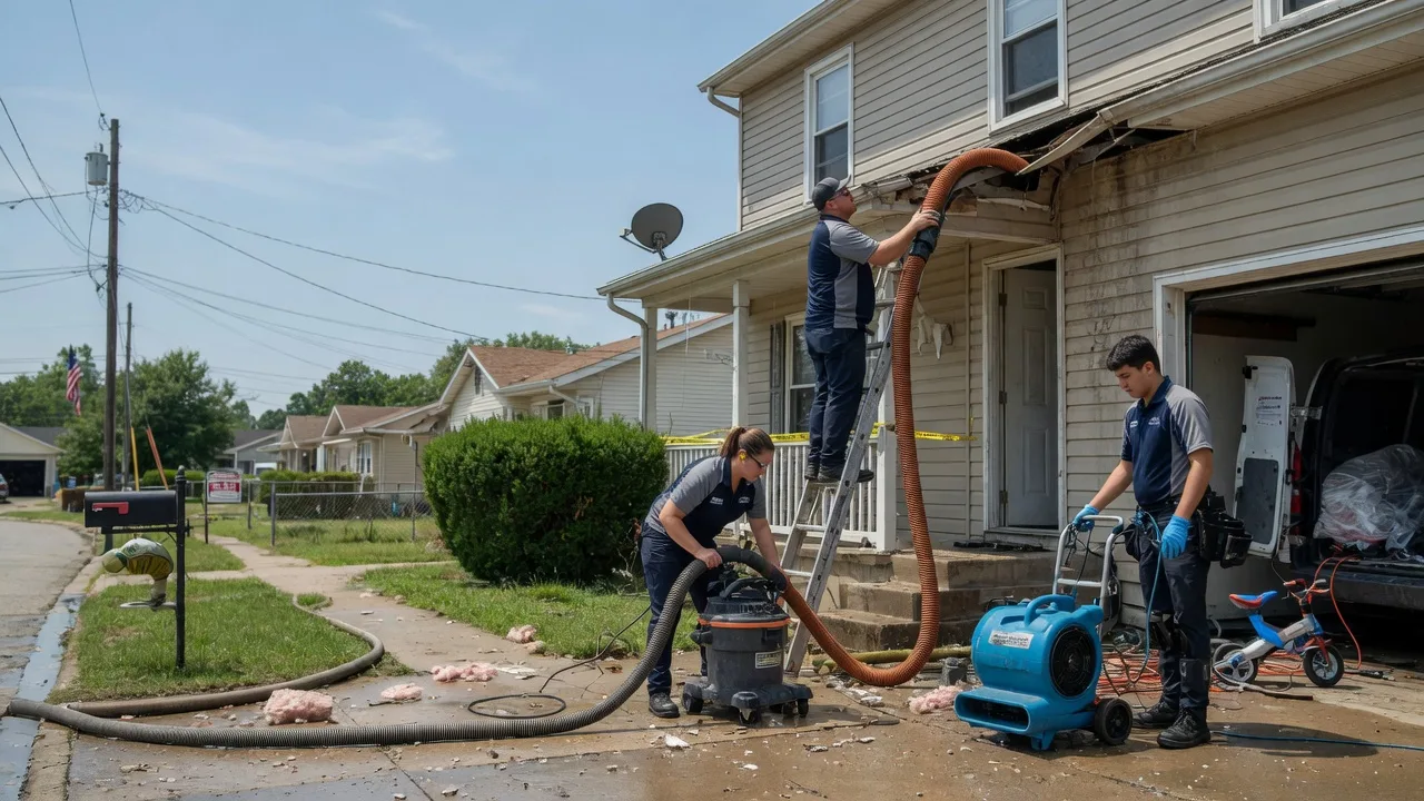 Water Damage Restoration in Bucyrus, KS near me